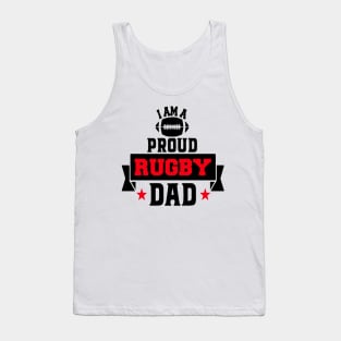 Proud Rugby Dad Tank Top